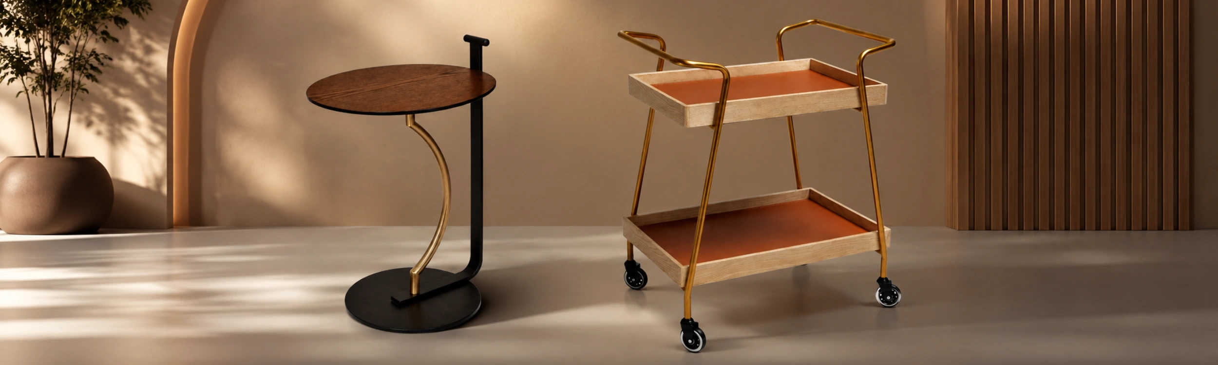 Side Tables, Corner Tables & Trolleys